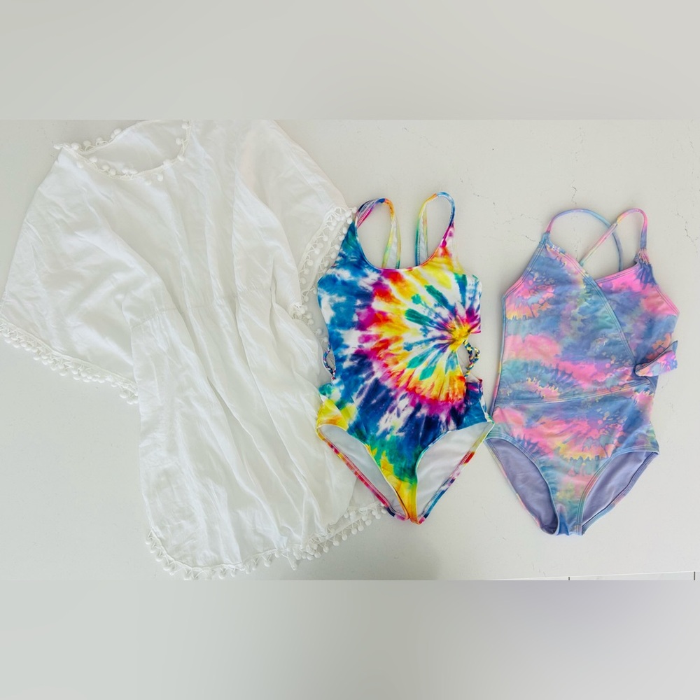 Colorful Tie-Dye Swim